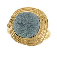 Anello in argento con Fuchsite