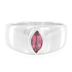 Anello in argento con Tormalina Rosa Cuprian