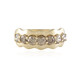 Anello in oro con Diamante Champagne I2 (de Melo)