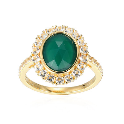 Anello in argento con Agata