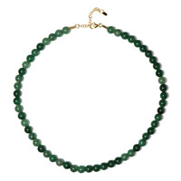 Collana in argento con Avventurina Verde