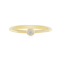 Anello in argento con Diamante I2 (H)