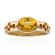 Anello in oro con Berillo Dorato