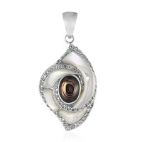 Ciondolo in argento con Conchiglia Abalone (Art of Nature)