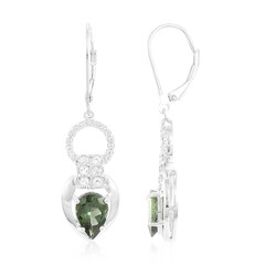 Orecchini in argento con Apatite Cromo
