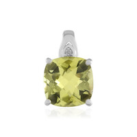Ciondolo in argento con Quarzo Limone