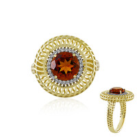 Anello in oro con Citrino Madeira (Ornaments by de Melo)