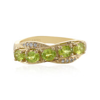 Anello in oro con Sfene