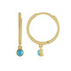 Orecchini in argento con Turchese