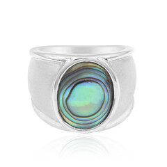 Anello in argento con Conchiglia Abalone