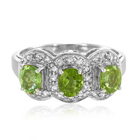 Anello in argento con Tormalina Paraíba