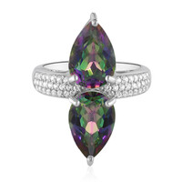 Anello in argento con Quarzo Mistico