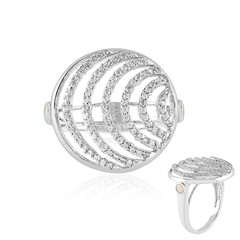 Anello in argento con Opale di Welo (SAELOCANA)