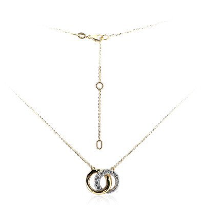 Collana in oro con Diamante IF (D) (Annette)