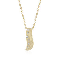 Collana in argento con Diamante I2 (I)