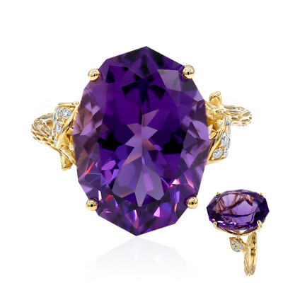 Anello in oro con Ametista (Smithsonian)