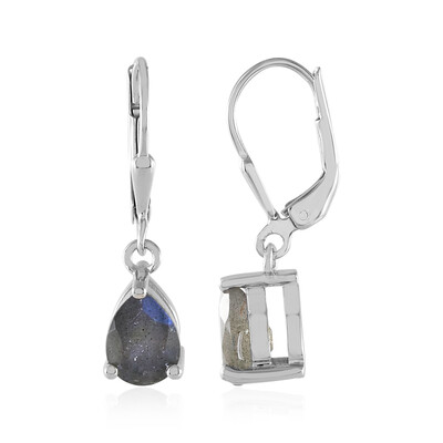 Orecchini in argento con Labradorite