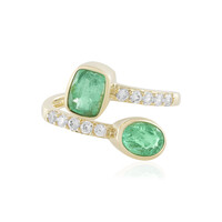 Anello in oro con Smeraldo Etiope (Adela Gold)