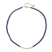 Collana in argento con Ametista Zambiana