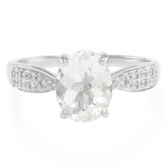 Anello in argento con Berillo Himalayano