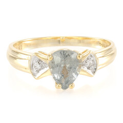 Anello in oro con Zaffiro (non riscaldato) (AMAYANI)