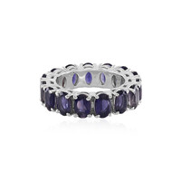 Anello in argento con Iolite