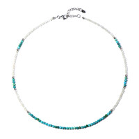 Collana in argento con Turchese