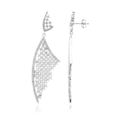 Orecchini in argento con Zircone