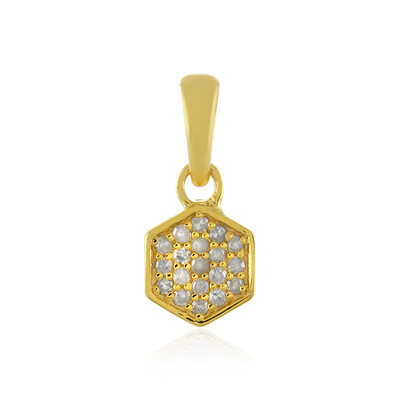 Ciondolo in argento con Diamante I3 (H)