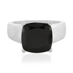 Anello in argento con Spinello Nero
