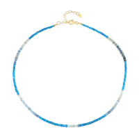 Collana in argento con Acquamarina Santa Maria