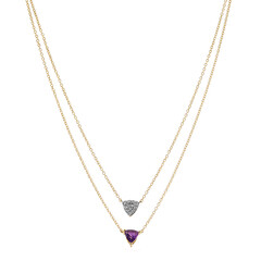 Collana in argento con Ametista