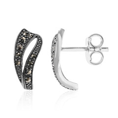 Orecchini in argento con Marcassite