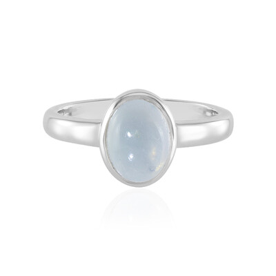 Anello in argento con Acquamarina