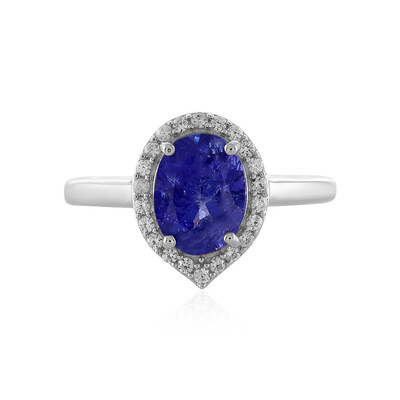 Anello in argento con Tanzanite