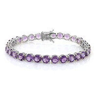 Bracciale in argento con Quarzo Azur