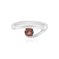 Anello in argento con Zircone Champagne (de Melo)