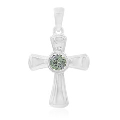 Ciondolo in argento con Tanzanite (non riscaldata)