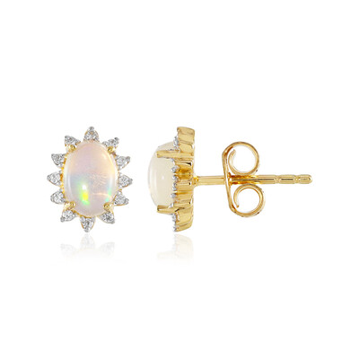Orecchini in argento con Opale di Welo