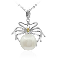 Collana in argento con Perla di Acqua Dolce