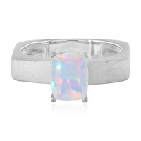 Anello in argento con Opale di Welo