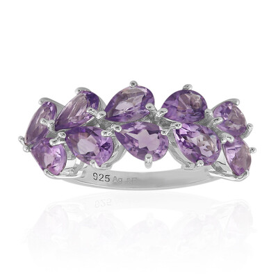 Anello in argento con Ametista