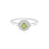 Anello in argento con Peridoto