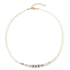 Collana in argento con Quarzo Herkimer