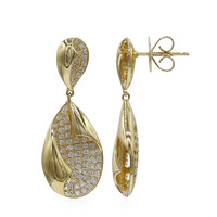 Orecchini in oro con Diamante I1 (H) (CIRARI)