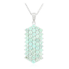Collana in argento con Tormalina Paraíba
