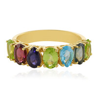 Anello in argento con Peridoto