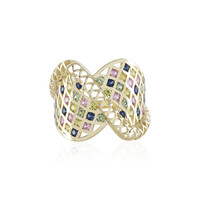 Anello in oro con Zaffiro Blu (Ornaments by de Melo)