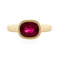 Anello in oro con Rubellite Brasiliana AAA (AMAYANI)