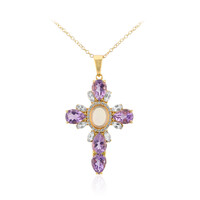 Collana in argento con Opale di Welo